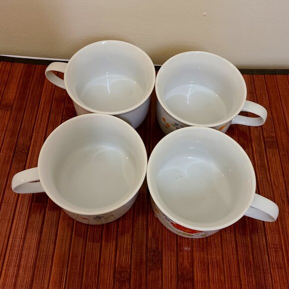Set of 4 Vintage Hearthside Soup Mugs  Bake N Serve - Japan - Picture 4 of 7